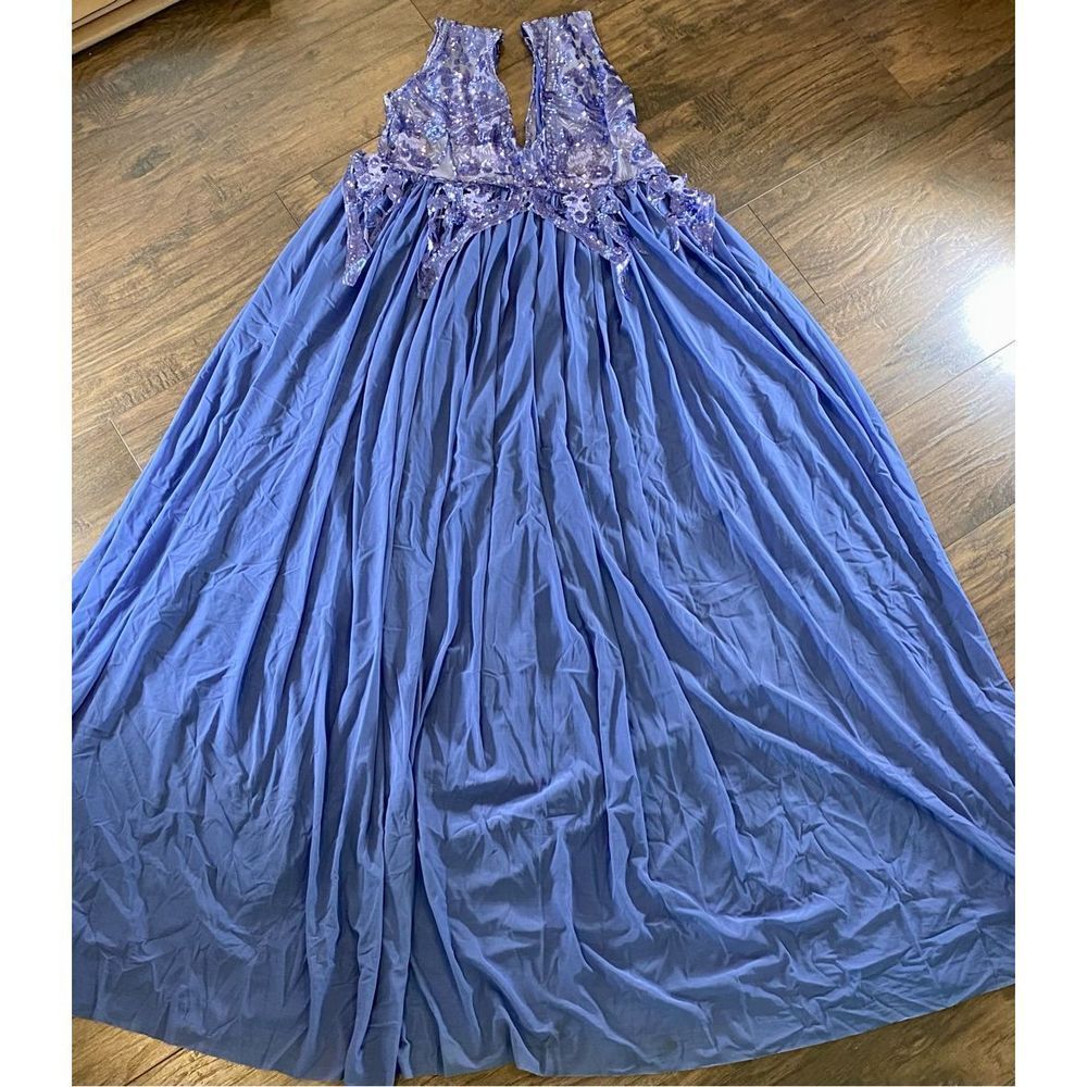 Custom Maternity Embroidered Maxi Dress